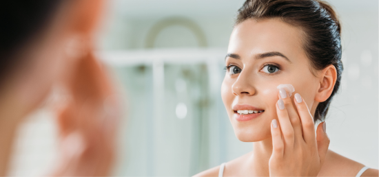 Your skin stays moisturised — naturally